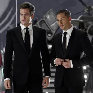 Chris Pine and Tom Hardy in 'This Means War.'