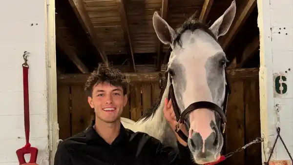TikTok’s Griffin Johnson Feels Like He ‘Disappointed the Whole World’ As a Minority Owner in Kentucky Derby Horse Sandman lead