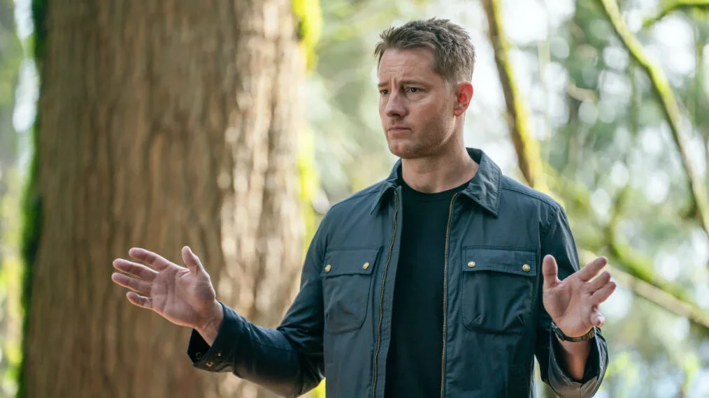 Justin Hartley in 'Tracker.'