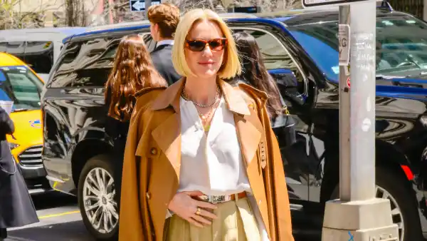 NEW YORK, NEW YORK - APRIL 17: Naomi Watts attends the Ralph Lauren Collection Fall 2025 on April 17, 2025 in New York City. (Photo by Raymond Hall/GC Images)
