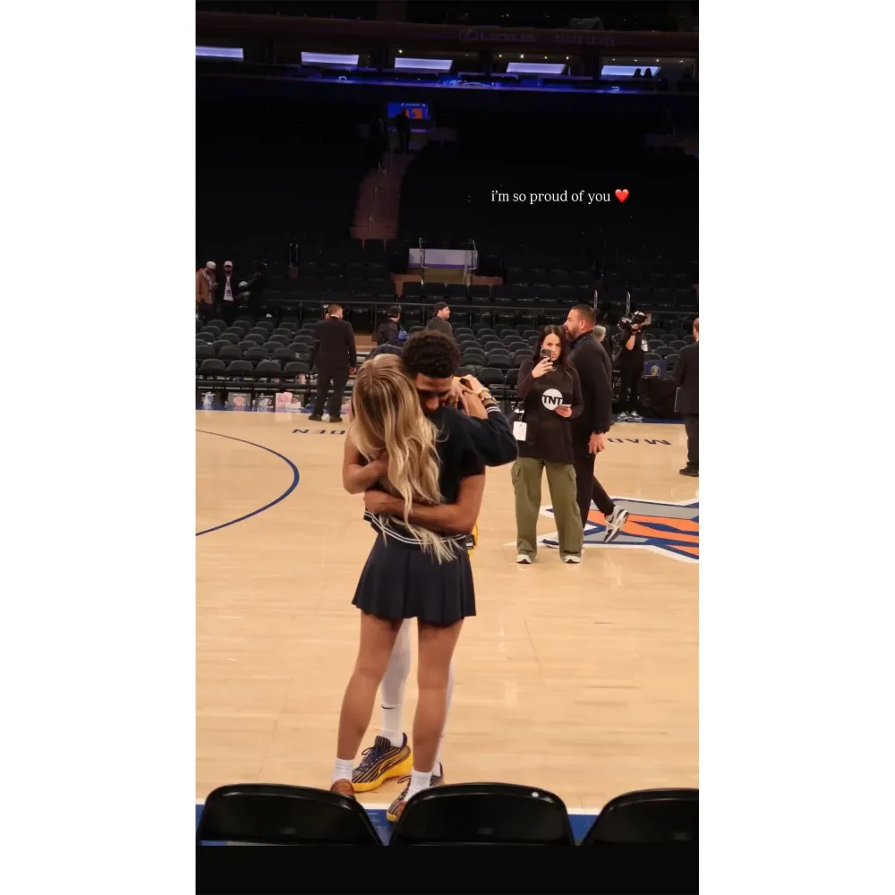Tyrese Haliburton s Girlfriend Jade Jones Celebrates With My Baby After Crazy Game 1 Win