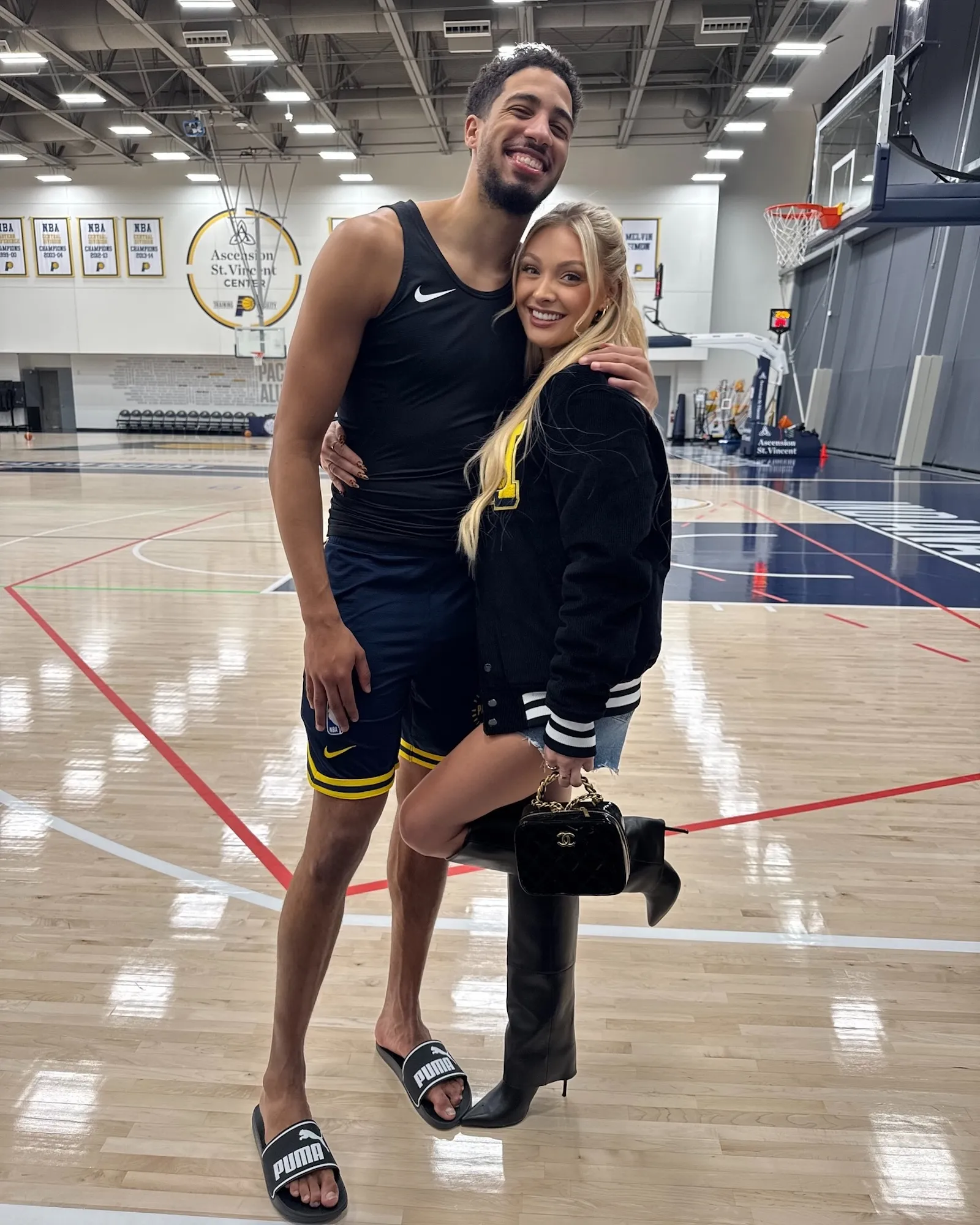 Tyrese Haliburton s Girlfriend Jade Jones Celebrates With My Baby After Crazy Game 1 Win