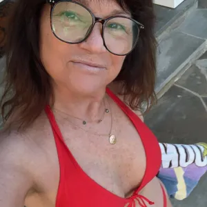 Valerie Bertinelli Rocks Red Bikini at 65 in Pool