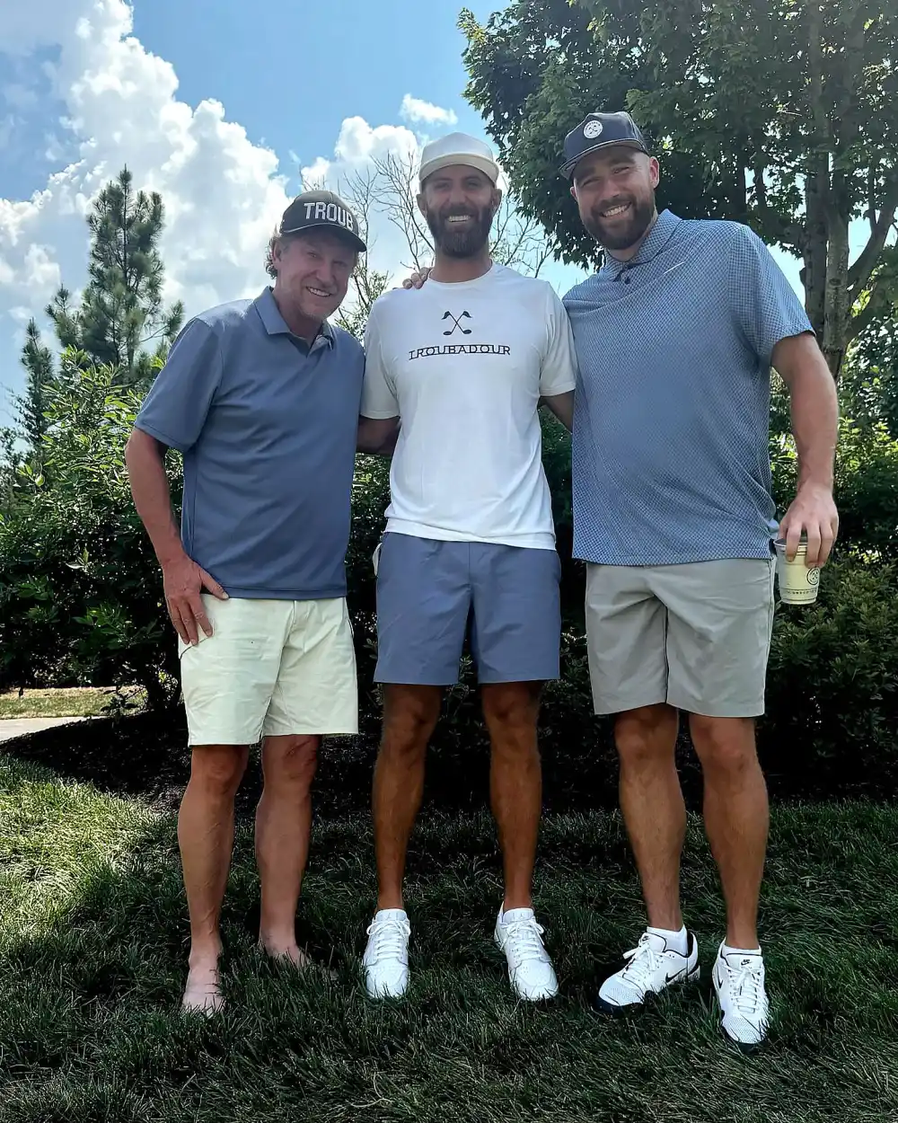 Wayne Gretzky Explains Barefoot Golf Pic With Travis Kelce