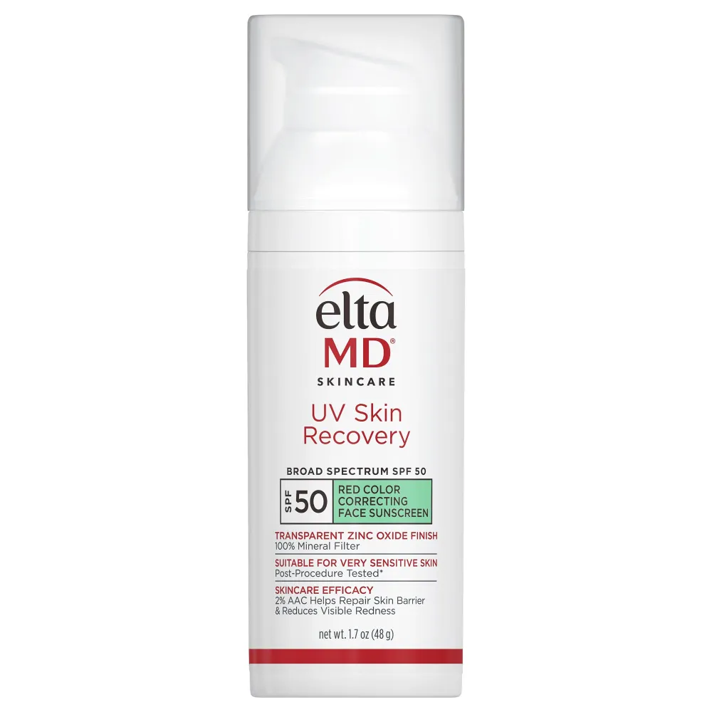 Yes Re Think That Tan Top Celebrity Dermatologist Shares His Foolproof Guide To Solid Suncare _UV Skin Recovery Green Tinted 1 7oz_Front Imaging (2) (1)