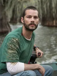 A man rides a boat in 'Caddo Lake.'
