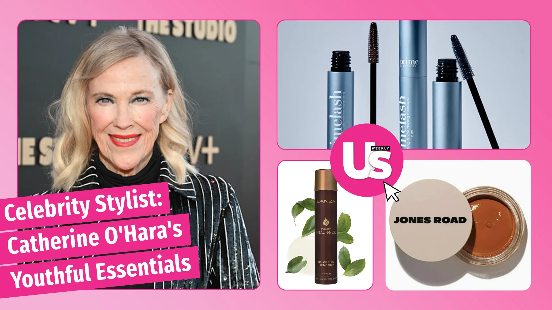 Get Catherine O'Hara's youthful hair and makeup