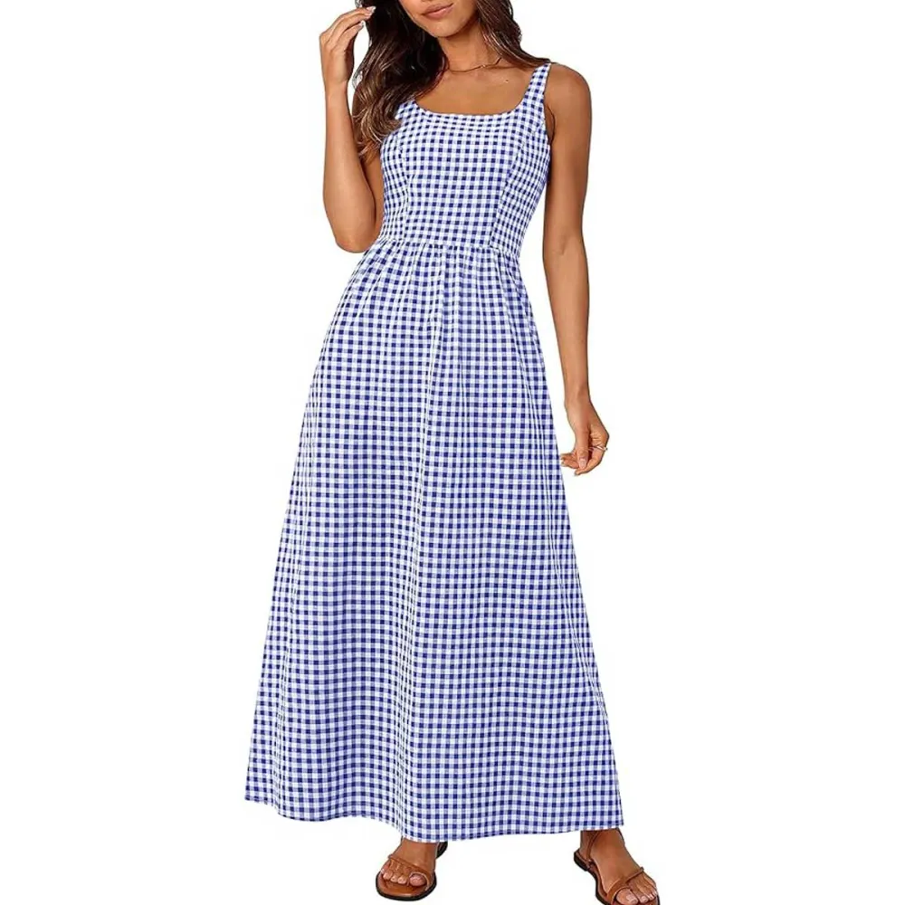 Gingham Maxi Dresses