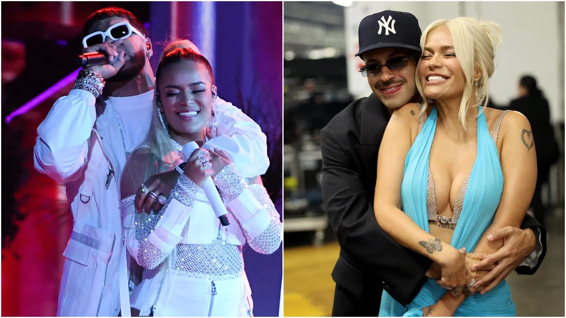 Karol G, Anuel AA yFeid.