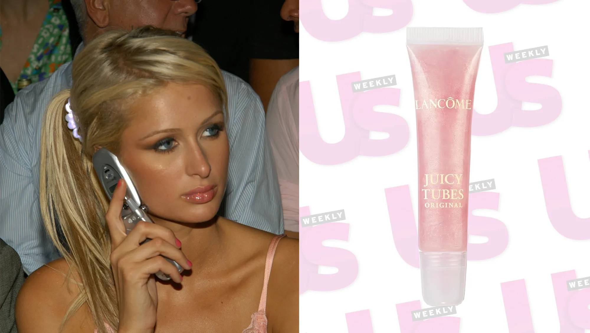 Paris Hilton during Mercedes-Benz Fashion Week Spring 2004 - Marc Jacobs - Show at New York State Armory in New York City, New York, United States.