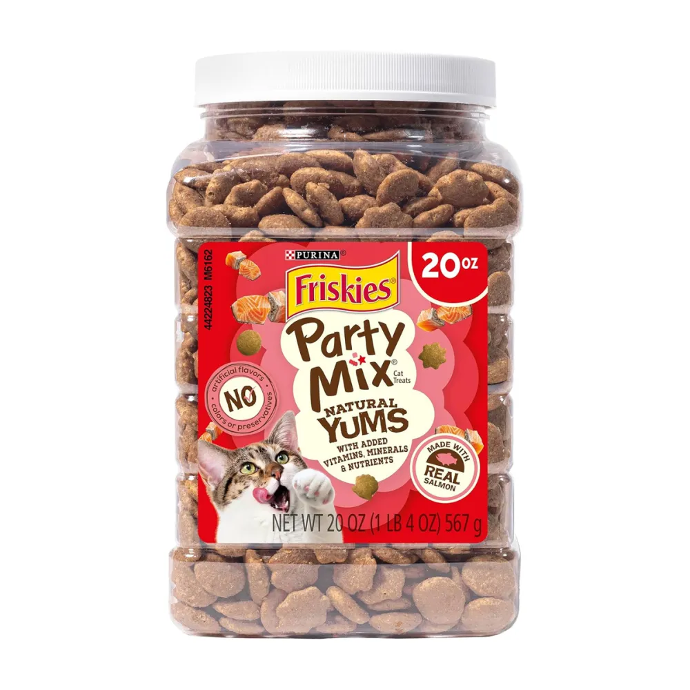 Purina Friskies Natural Cat Treats Party Mix