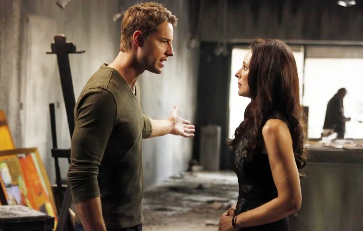 A man argues with a woman in 'Revenge.'