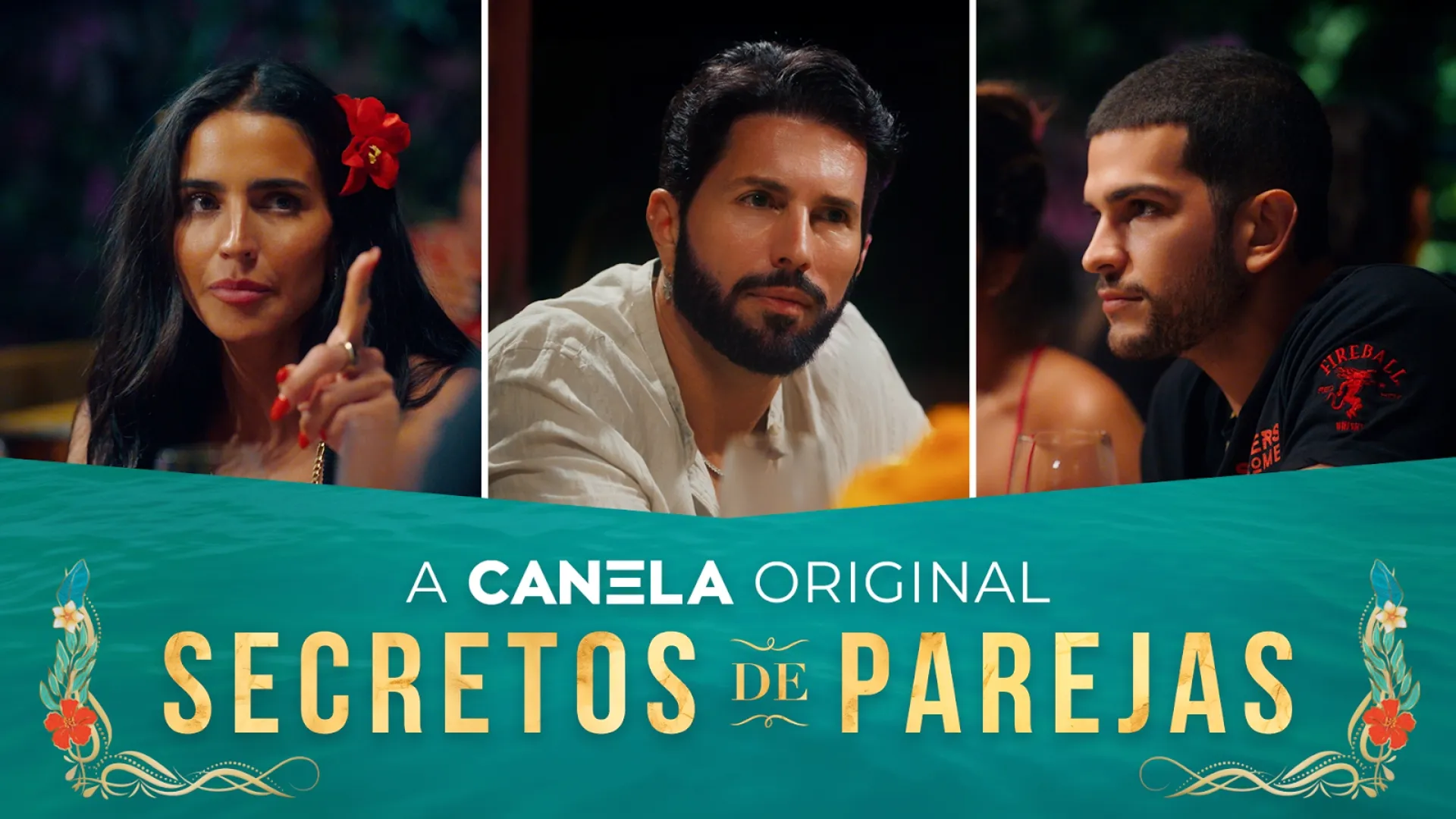 Bárbara de Regil, Poncho de Nigris y Bernardo Flores en 'Secretos de Parejas'