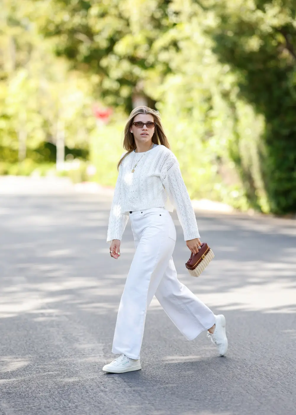 LOS ANGELES, CA - APRIL 27: Sofia Richie Grainge is seen on April 27, 2025 in Los Angeles, California. (Photo by Rachpoot/Bauer-Griffin/GC Images)