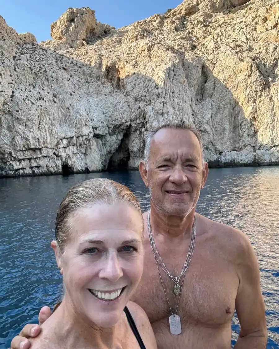 Tom Hanks Shares Shirtless Photo to Celebrate Rita Wilson Anniversary