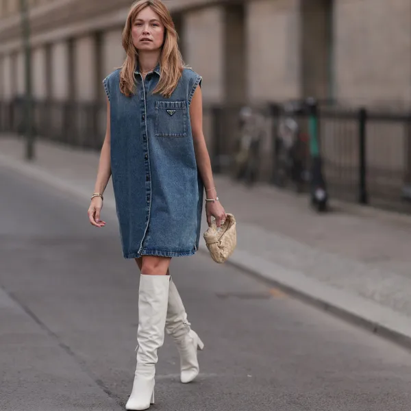13 Loose Denim Dresses That Are Surprisingly More Comfortable Than Jeans