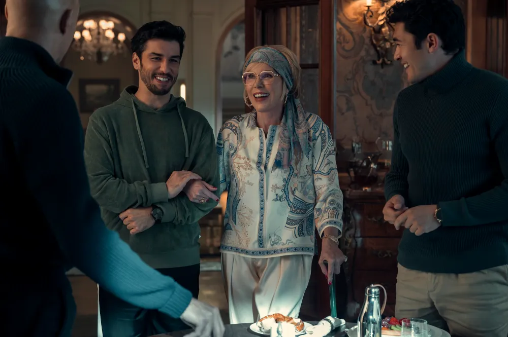 Nine Perfect Strangers Season 2 Finale Recap Aras Aydin and Christine Baranski