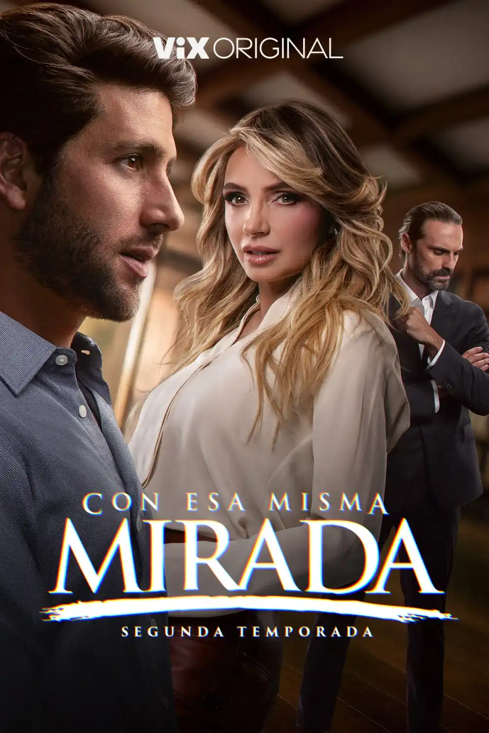 Poster de la temporada 2 de 'Con esa misma mirada'