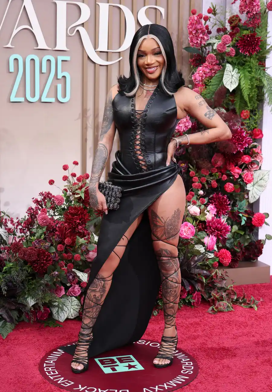 2025 BET Awards Red Carpet Fashion GloRilla 2218844875