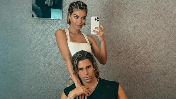 Aleska Génesis y Luca Onestini