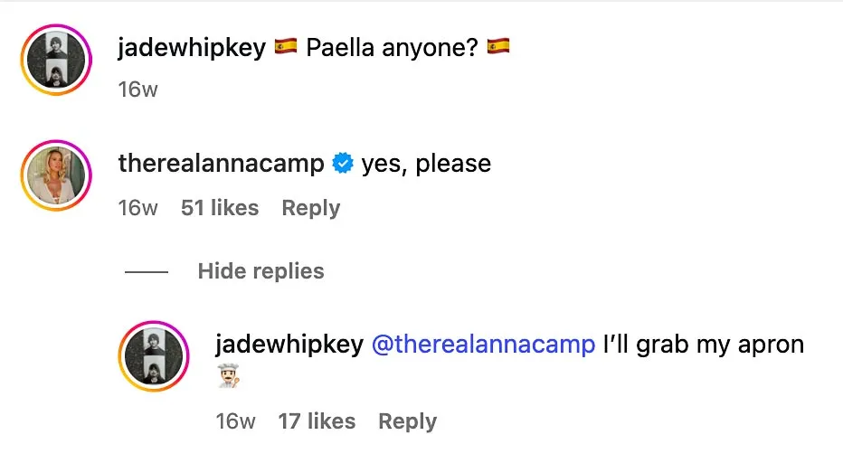Anna Camp and Jade Whipkey Relationship Timeline