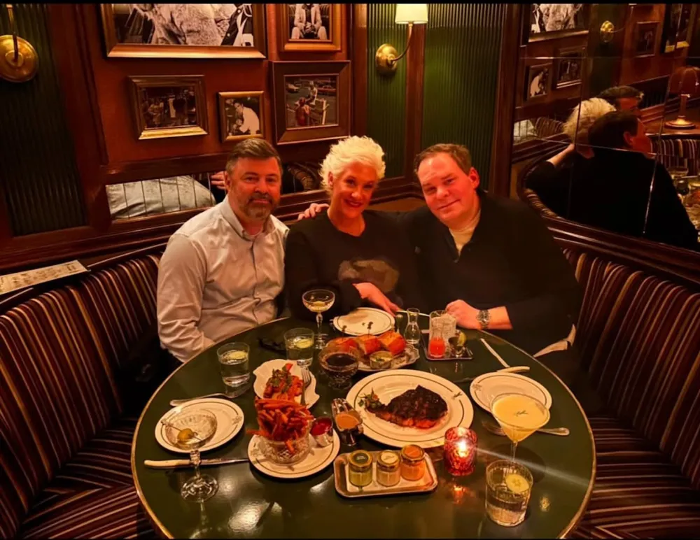 Anne Burrell and Stuart Claxton Timeline February 2025