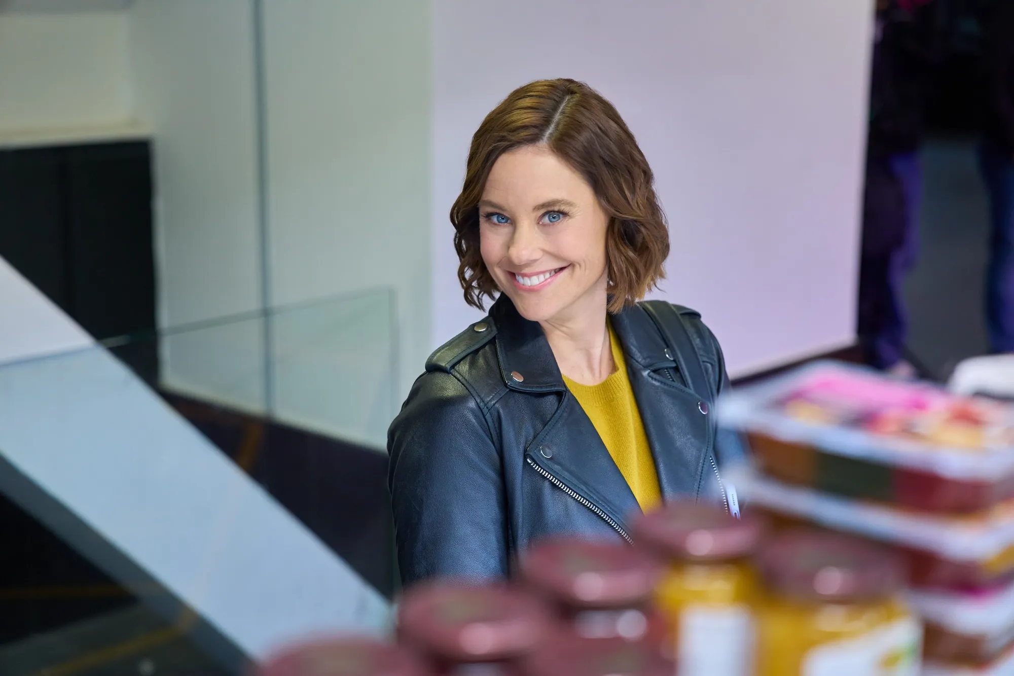 Ashley Williams Jokes About Downward Spiral Barcelona Hallmark Movies 4