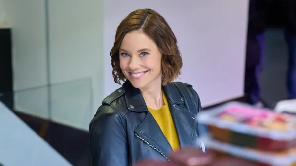 Ashley Williams Jokes About Downward Spiral Barcelona Hallmark Movies 4