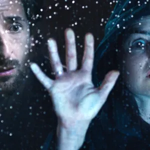 Adrien Brody and Robin McLeavy in Backtrack