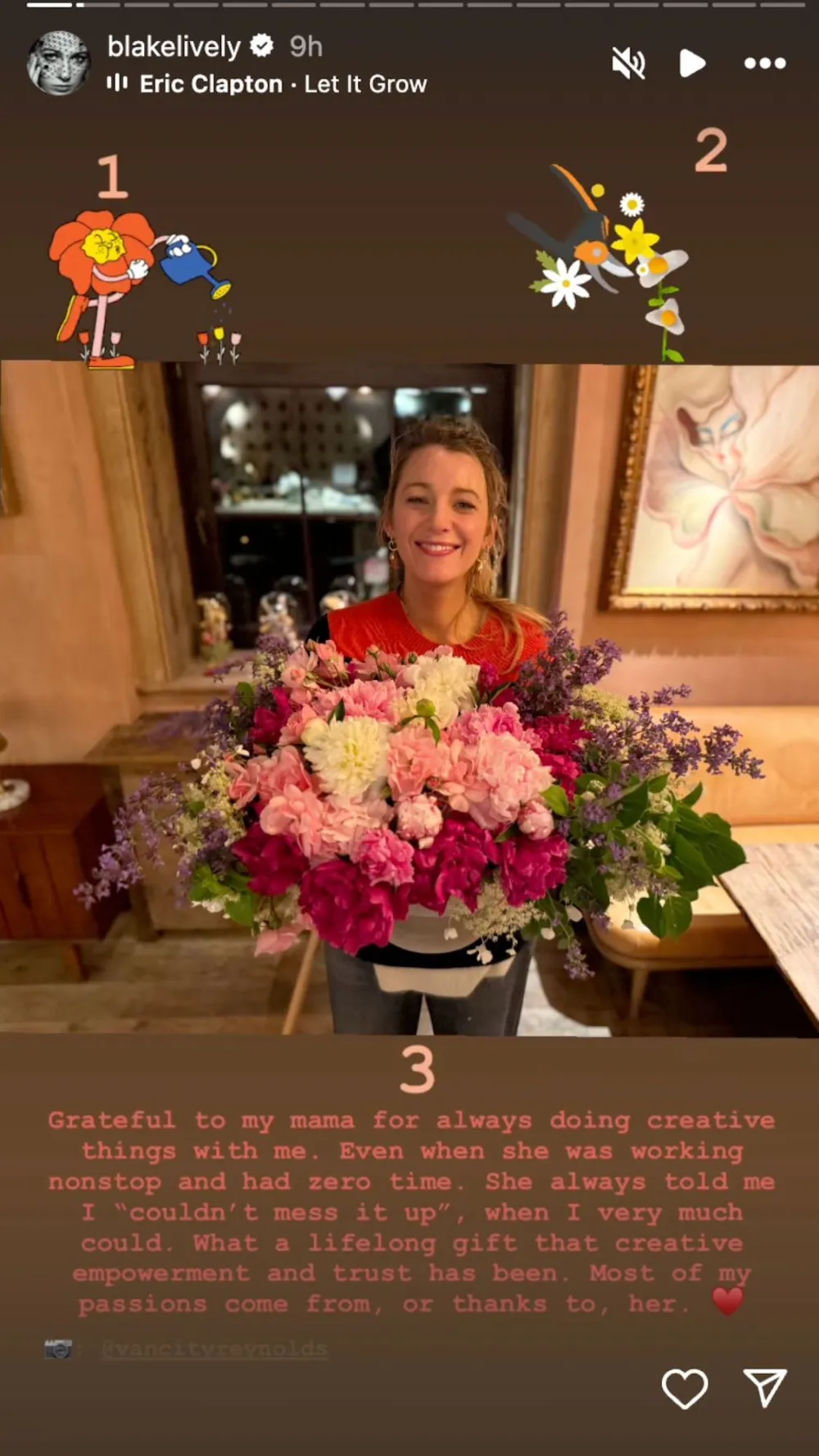 Blake Lively Thanks Her Mom Elaine for Giving Her Creative Empowerment in Tribute