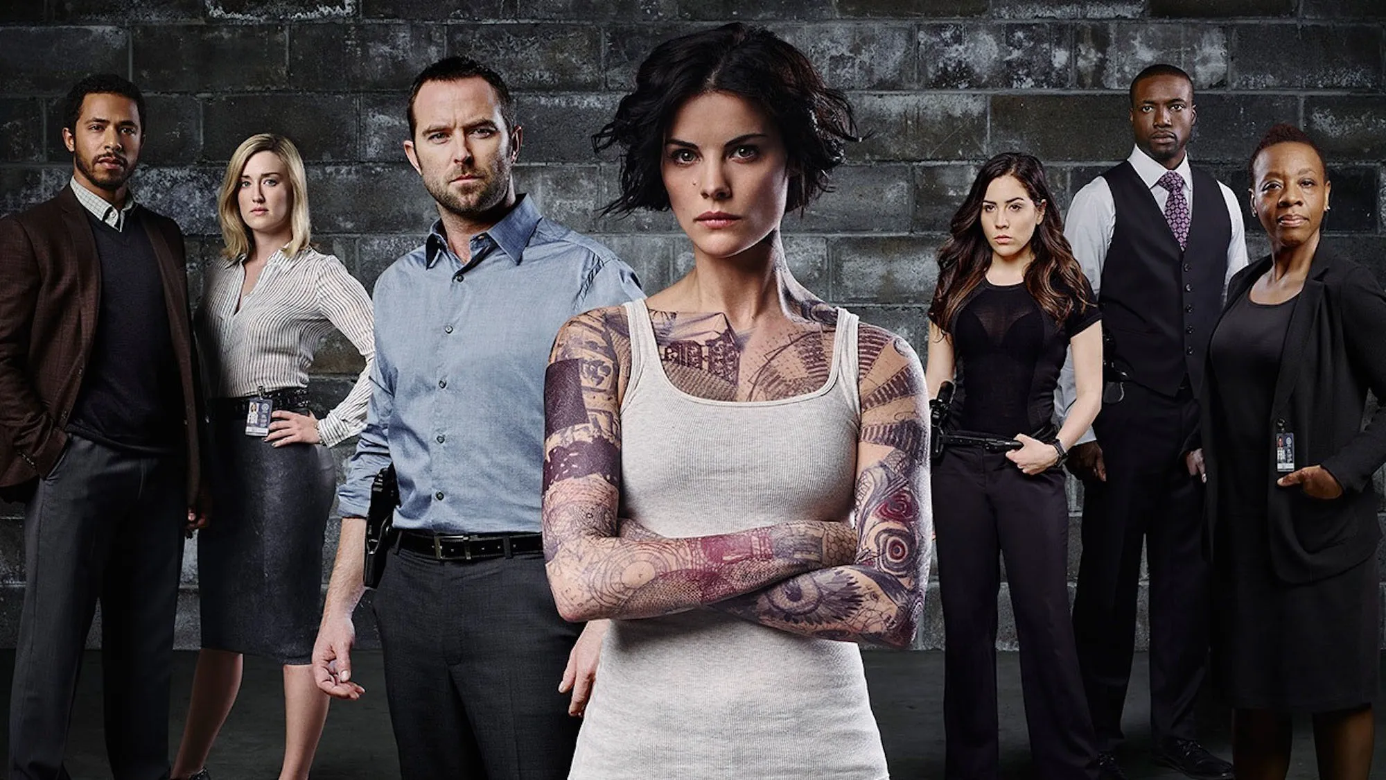 The cast of Blindspot