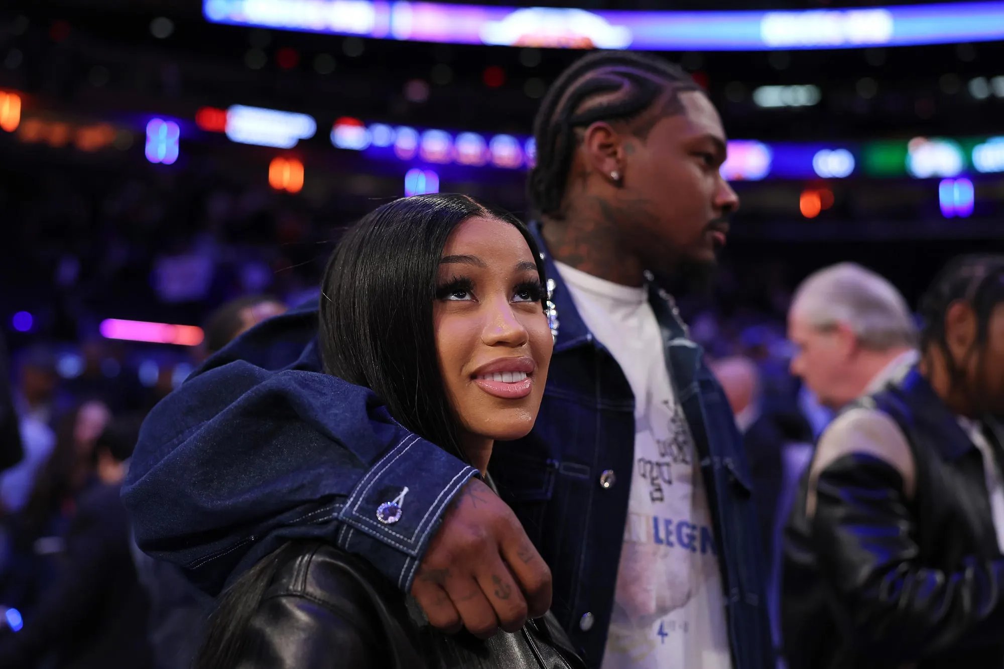 Cardi B and Stefon Diggs Relationship Timeline From Miami Nights to Knicks Games GettyImages 2214787426