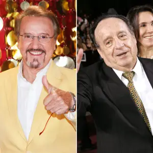 Carlos Vilagran y Roberto Gomez Bolanos Chespirito