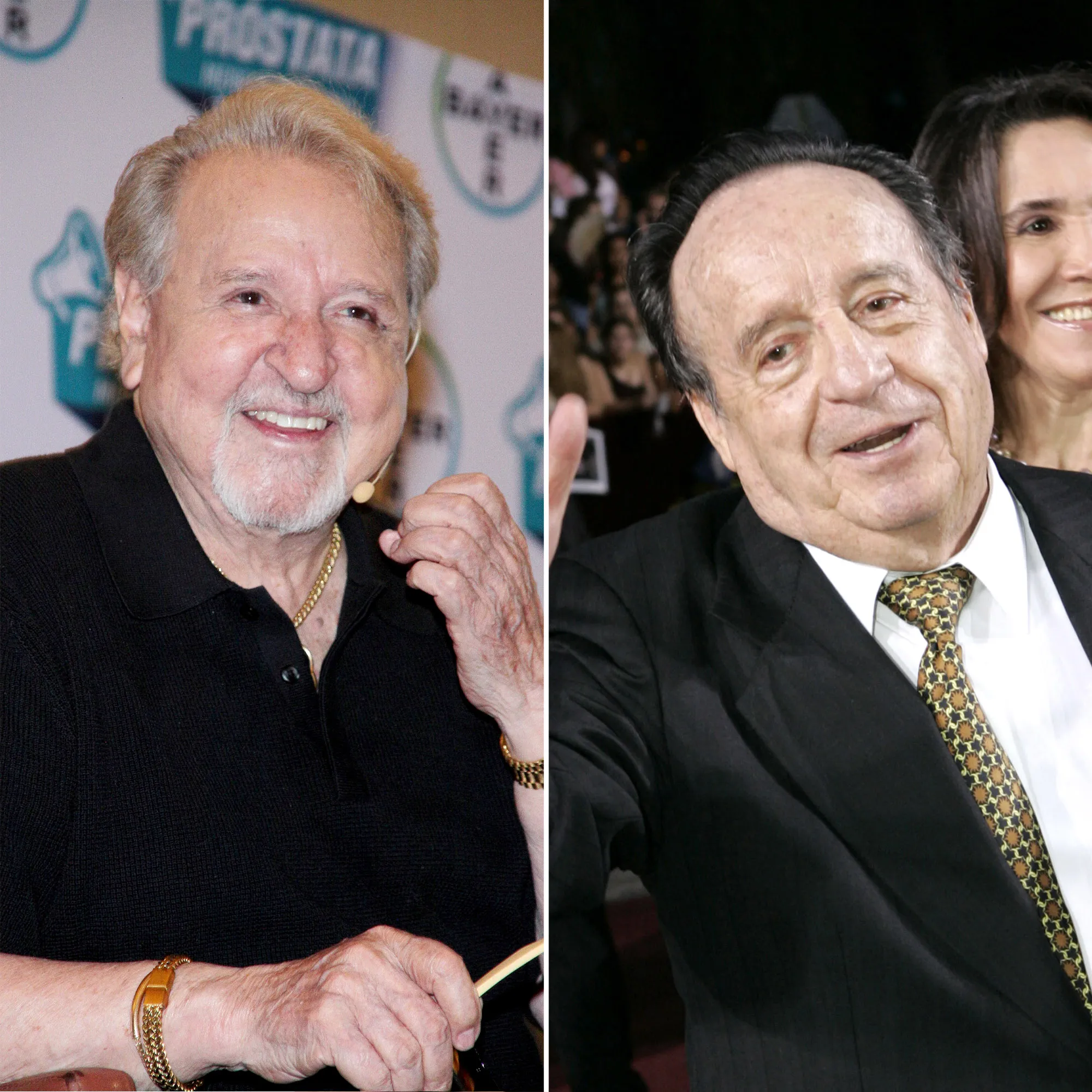 Carlos Villagran y Roberto Gomez Bolanos Chespirito