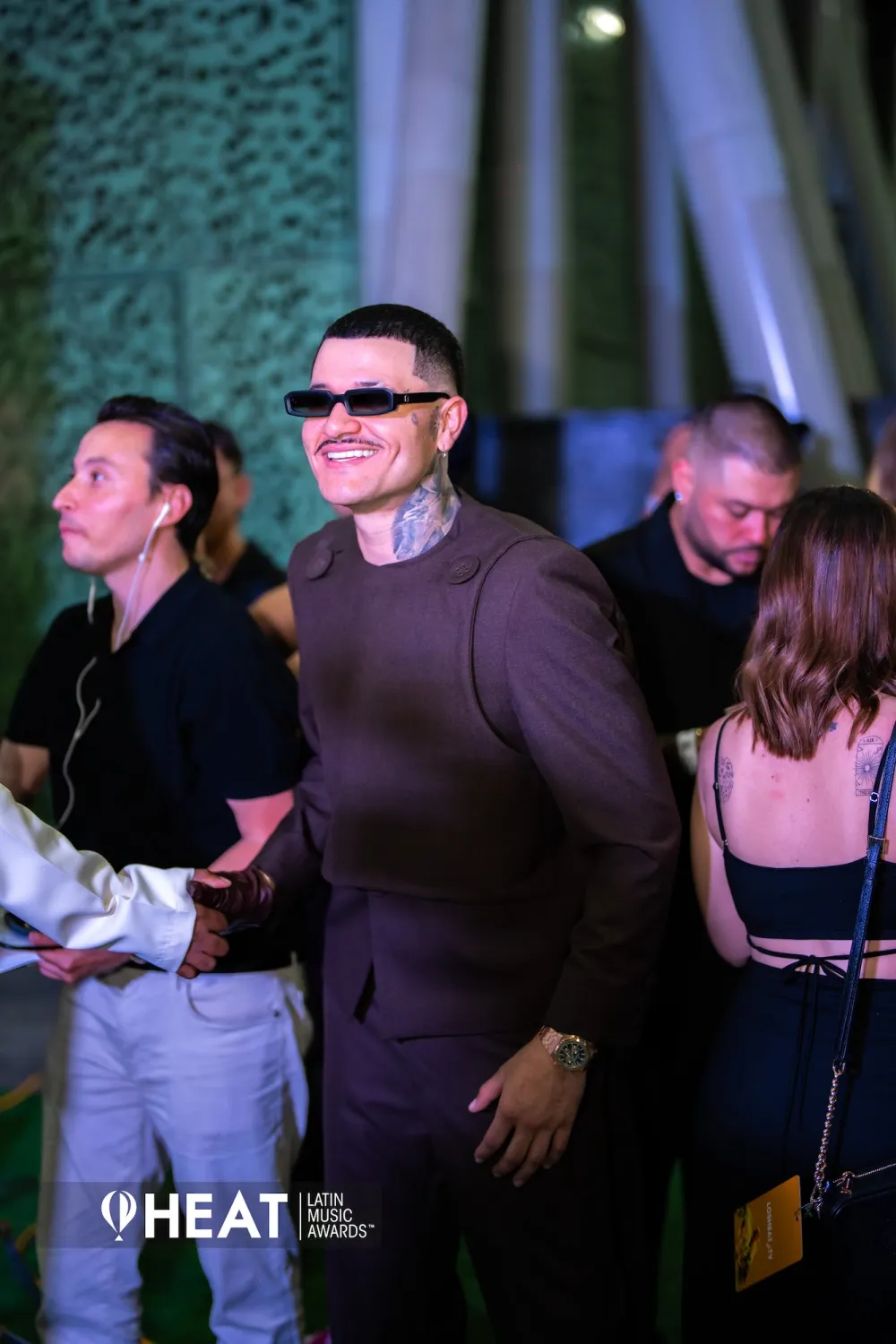 El artista colombiano Kapo en los Premios HEAT 2025