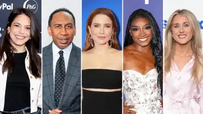 Celebrities and Athletes React to the Simone Biles and Riley Gaines Feud About Trans Athletes Katie Nolan Stephen A Smith and Sophia Bush 2212754544 2214964487 2217589028 2218350445 2153895850