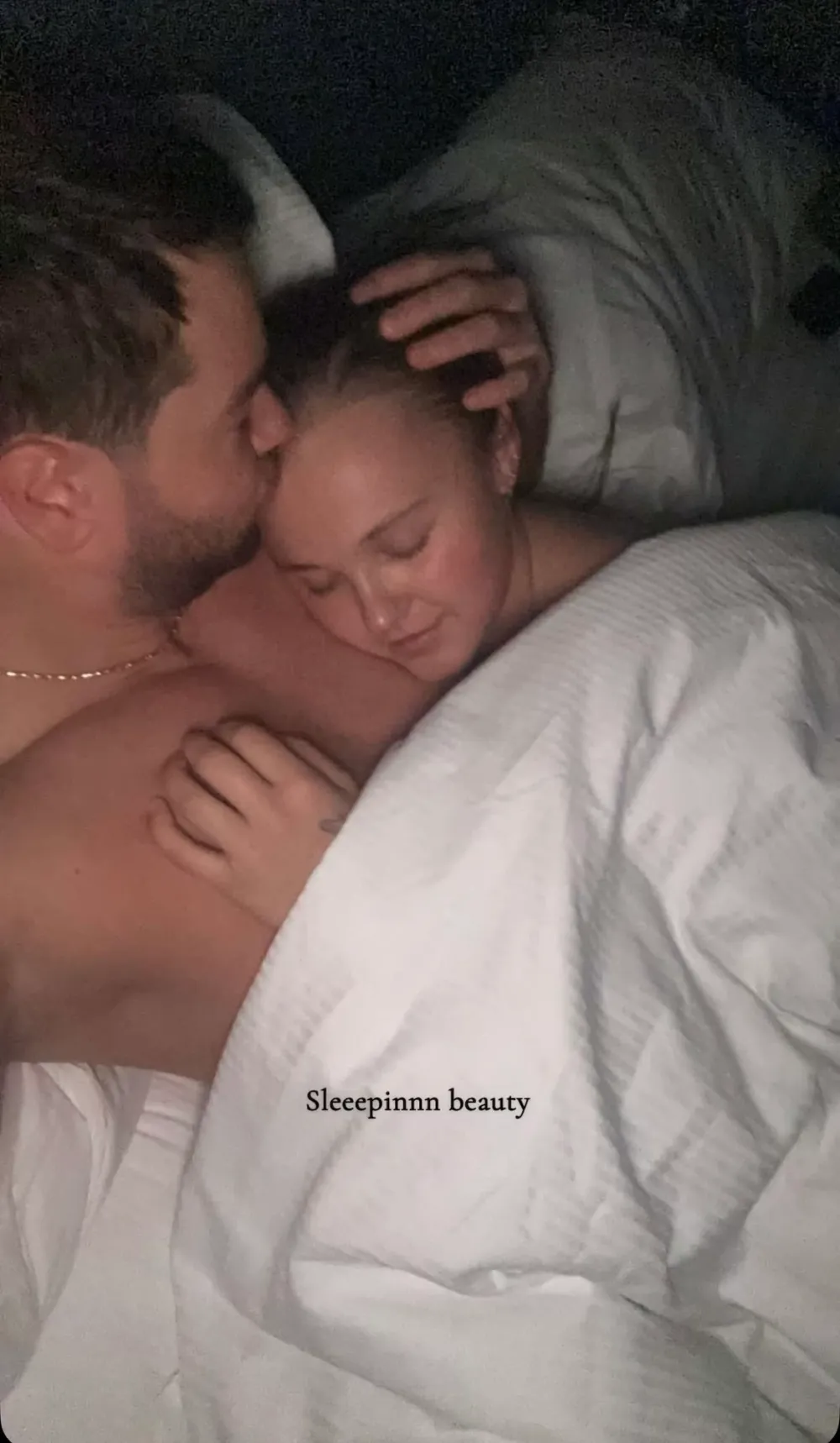 JoJo Siwa and Chris Hughes Cozy Up Together in Bed