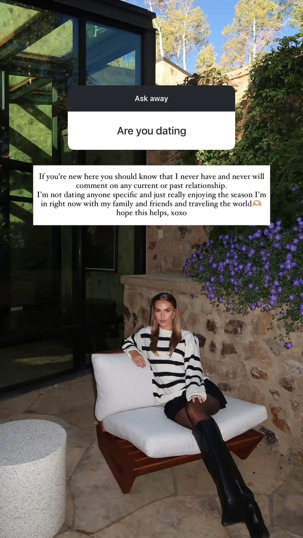 Craig Conover and Natalie Buffett Not Exclusive