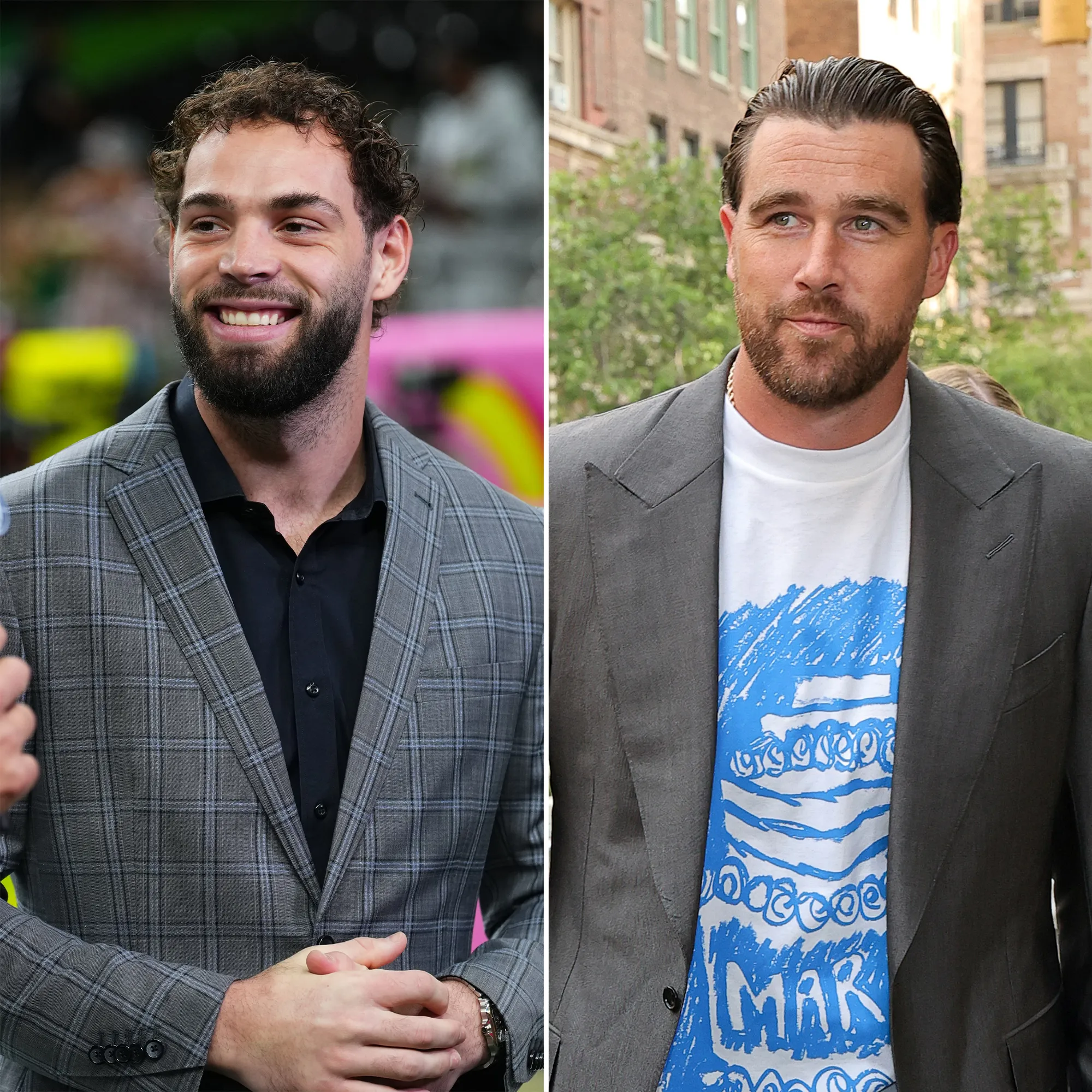 Eagles Dallas Goedert Jokes About Travis Kelce Weight Loss Wonders If He Was Traveling Too Much