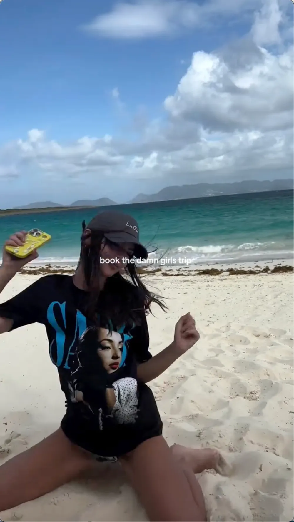 Emily Ratajkowski Shows Off Tiny Bikini Bottoms While Dancing on the Beach