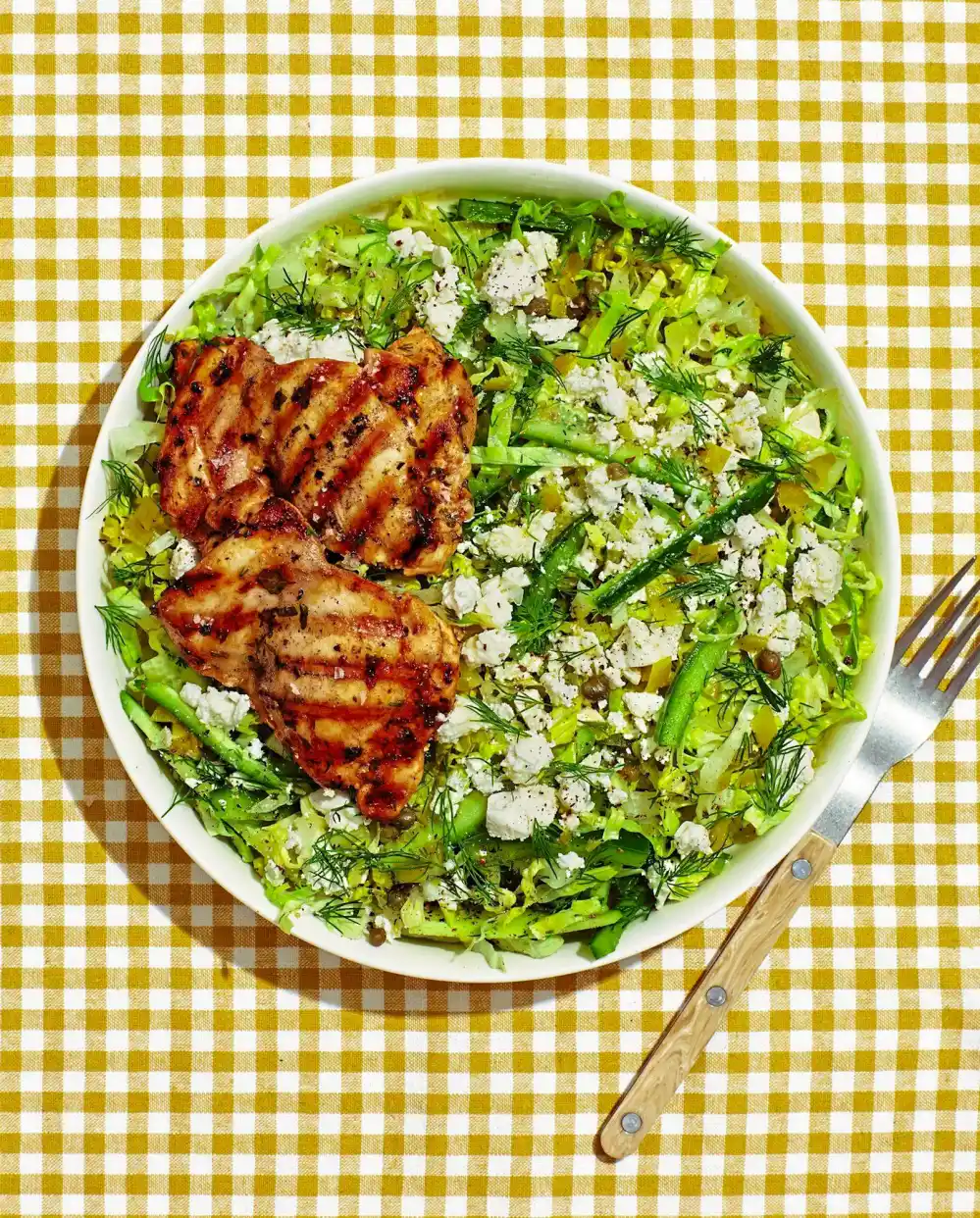 GREEK SALAD COURTESY OF EMMA FISHMAN