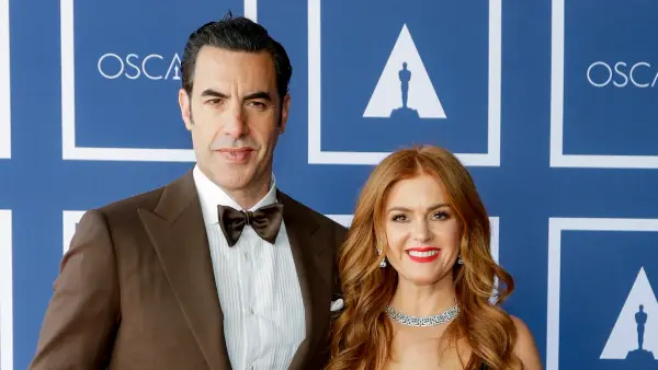 GettyImages-1314437276 Isla Fisher and Sacha Baron Cohen Finalize Divorce After Split