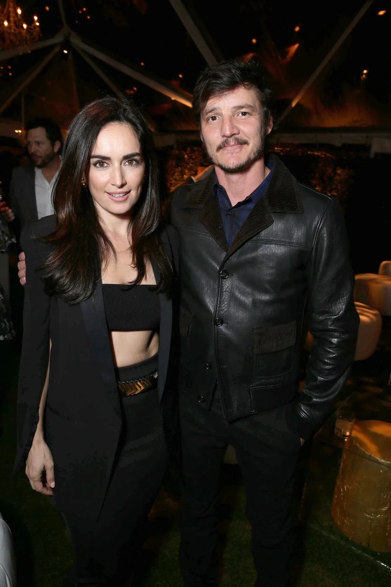 Ana de la Reguera y Pedro Pascal
