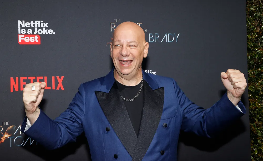 GettyImages-2151124208 Jeff Ross Tom Brady Red Carpet