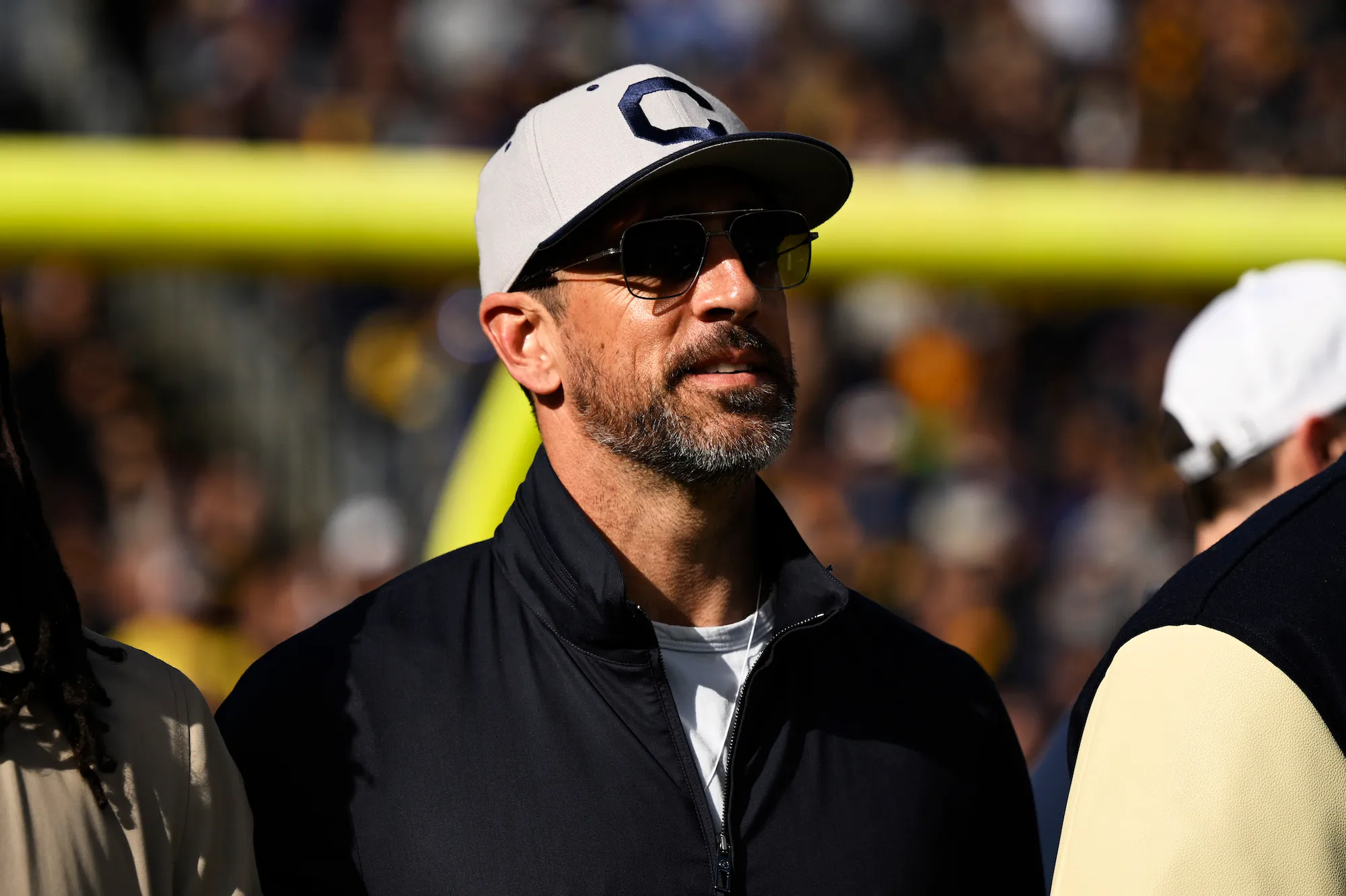 GettyImages-2186751304 Aaron Rodgers Sunglasses