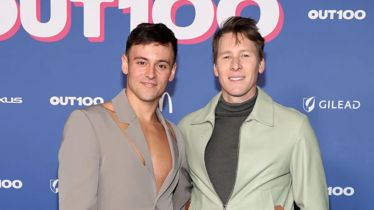 Feature GettyImages-2189513542 Tom Daley Dustin Lance Black Out 100