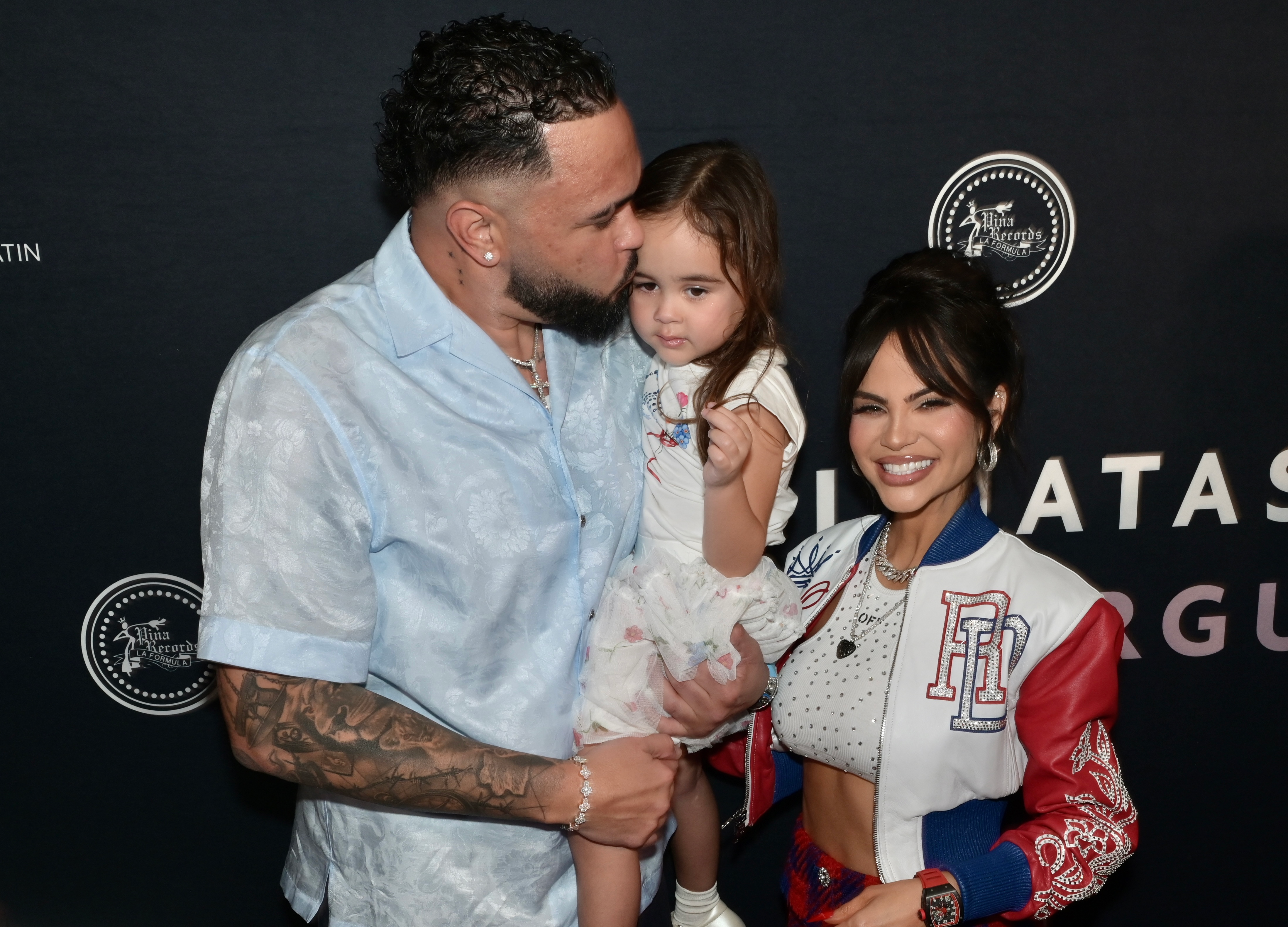 Raphy Pina, Vida Isabelle Pina Gutiérrez y Natti Natasha.