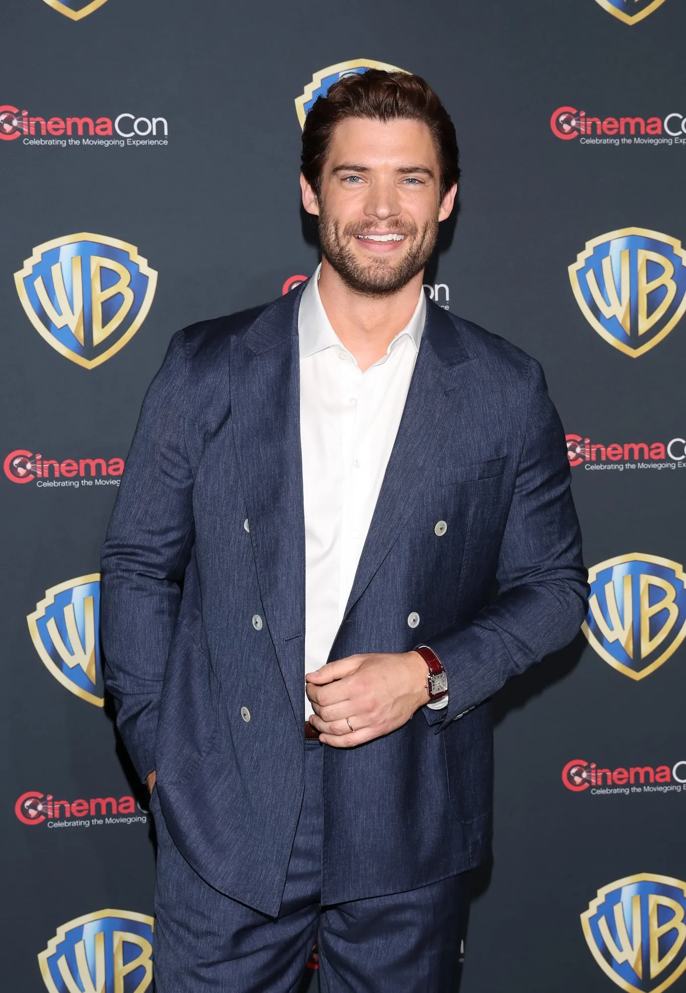 GettyImages-2208028585 Who Is David Corenswet's Wife Julia Best Warner Inside Their Marriage