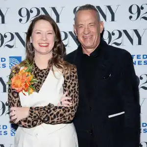 GettyImages-2209256660 Tom Hanks Breaks Silence on Daughters Book