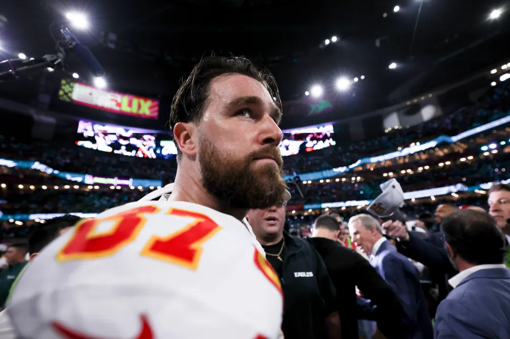 GettyImages-2213590933 Travis Kelce Super Bowl 2025